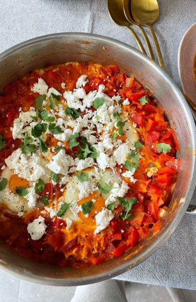 shakshuka aux poivrons