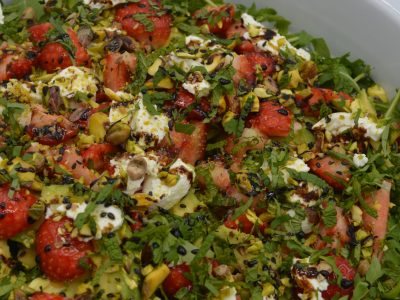 salade fraise avocat