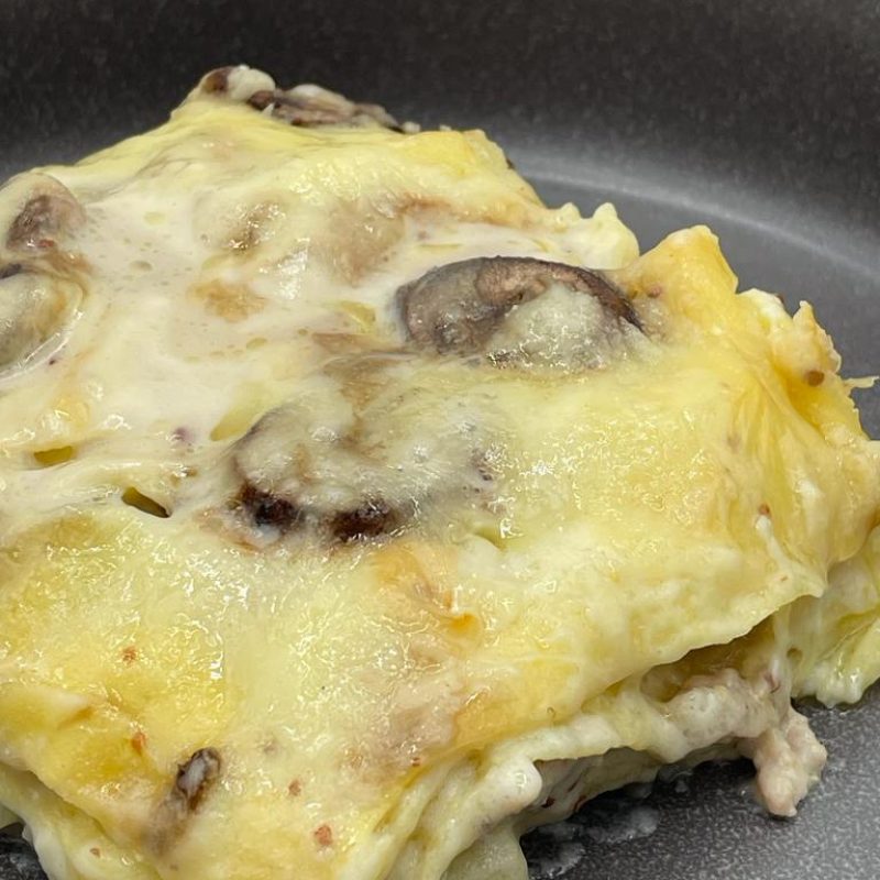 lasagne champignons et comté