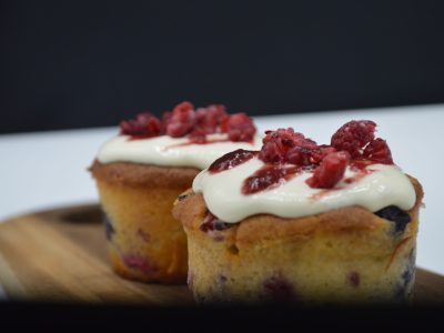 moelleux citron fruits rouges