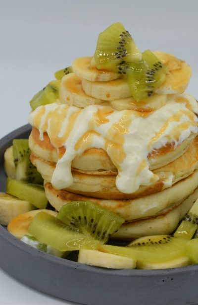 pancakes kiwi