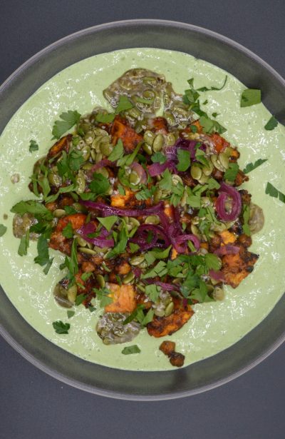 patate douce rôtie au miso