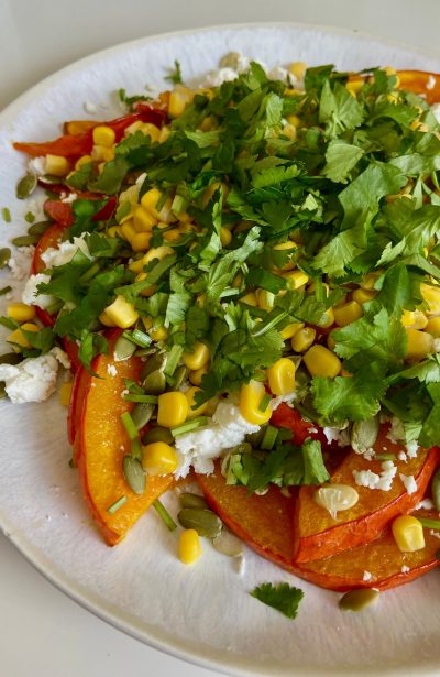 salade de potiron grillé