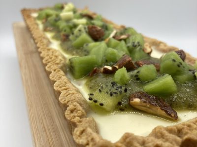 tarte pannacotta au kiwi